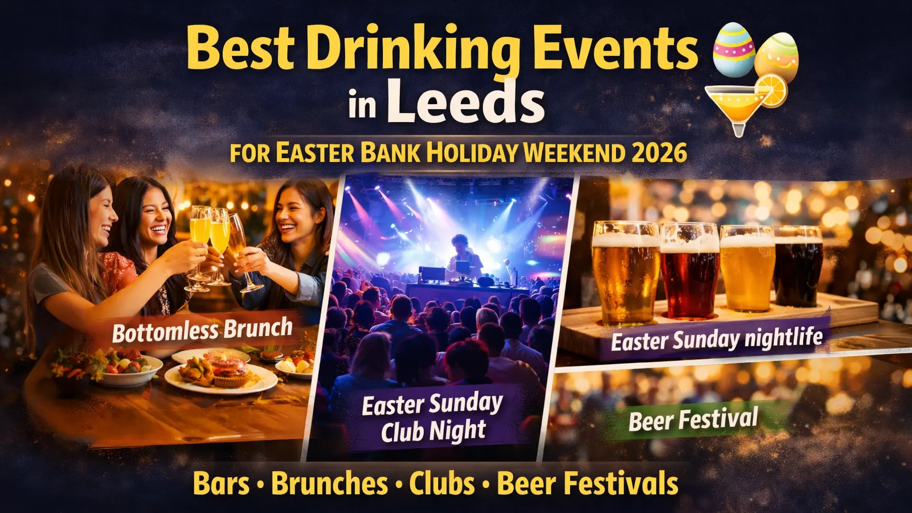 Best Drinking Events in Leeds for Easter Bank Holiday Weekend 2026